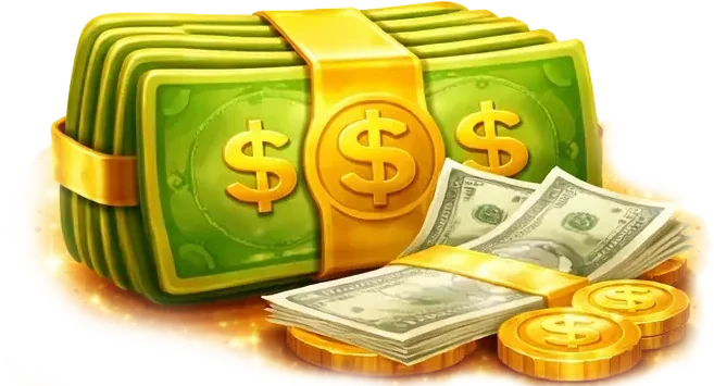 Fajo de billetes para premios intermedios